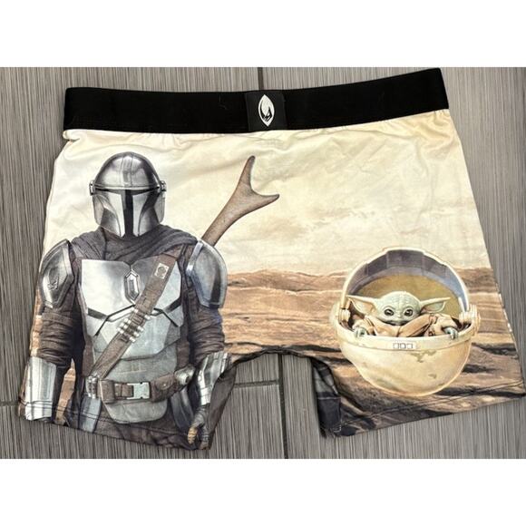 Crazy Boxers Men’s Star Wars The Mandarin Boxer Briefs Size Large - Picture 6 of 7
